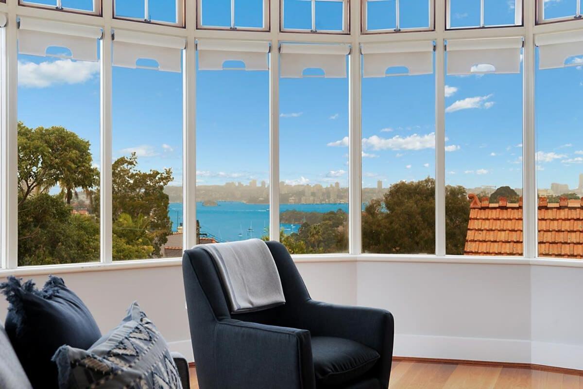 Huge Harbour View Apartment In Historic Home Sídney Exterior foto